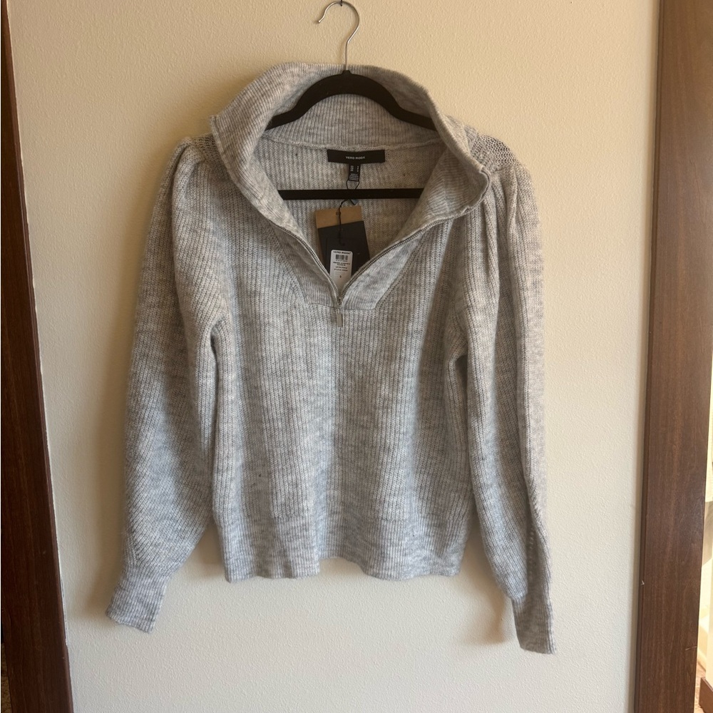 Vero Moda Light Gray Cowl Neck Sweater